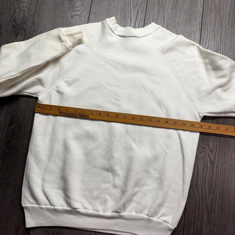 Vintage Disney Mickey's 60th Birthday Large Sweatshirt 1928-1988 White USA Made - Picture 8 of 9